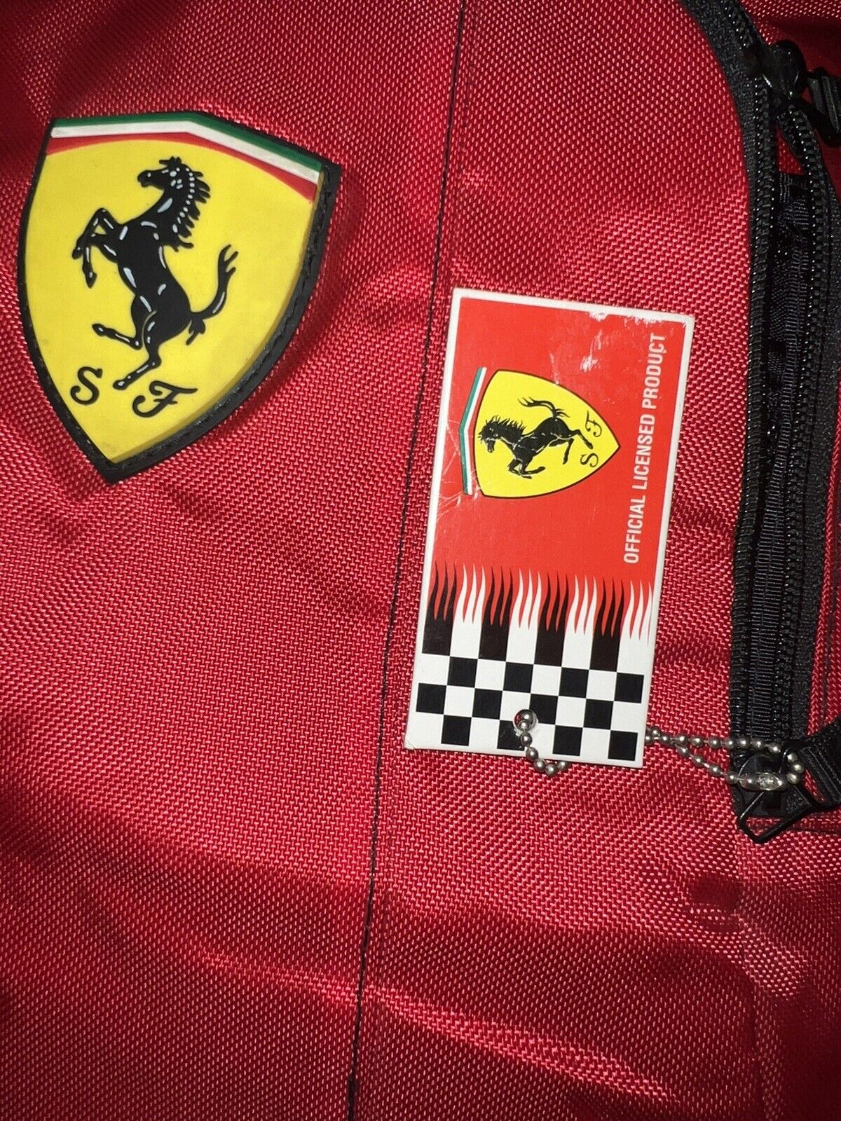 Vintage Official Licensed Ferrari Ergo Backpack