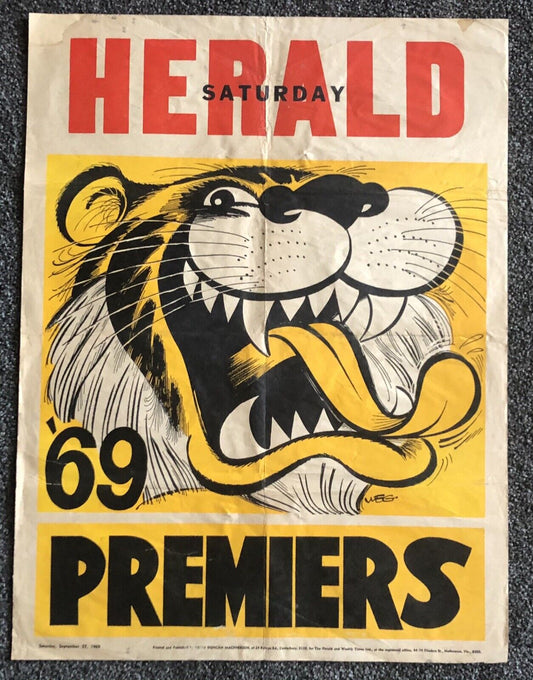 1969 WEG Premiers Richmond Tigers