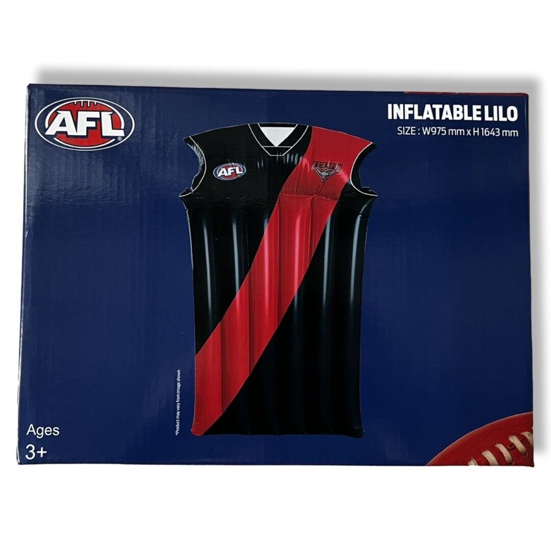 Essendon Bombers AFL Inflatable Pool Lilo Air Mat Float