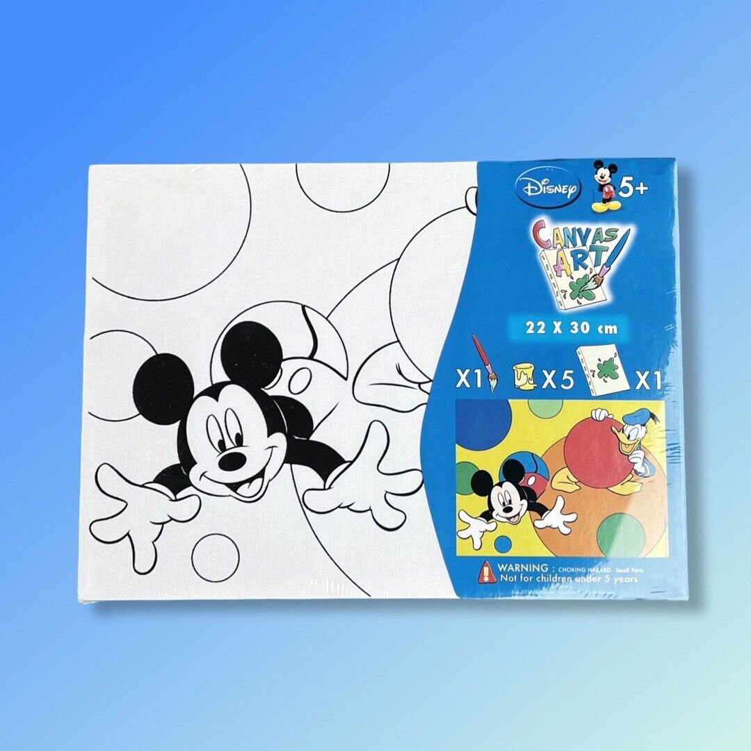 Disney Canvas Art Mickey Mouse Paint