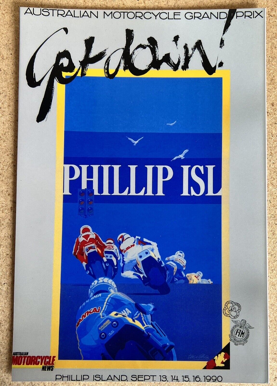 Phillip Island Motorcycle Grand Prix Prints Of Posters 89-90, 97-2000