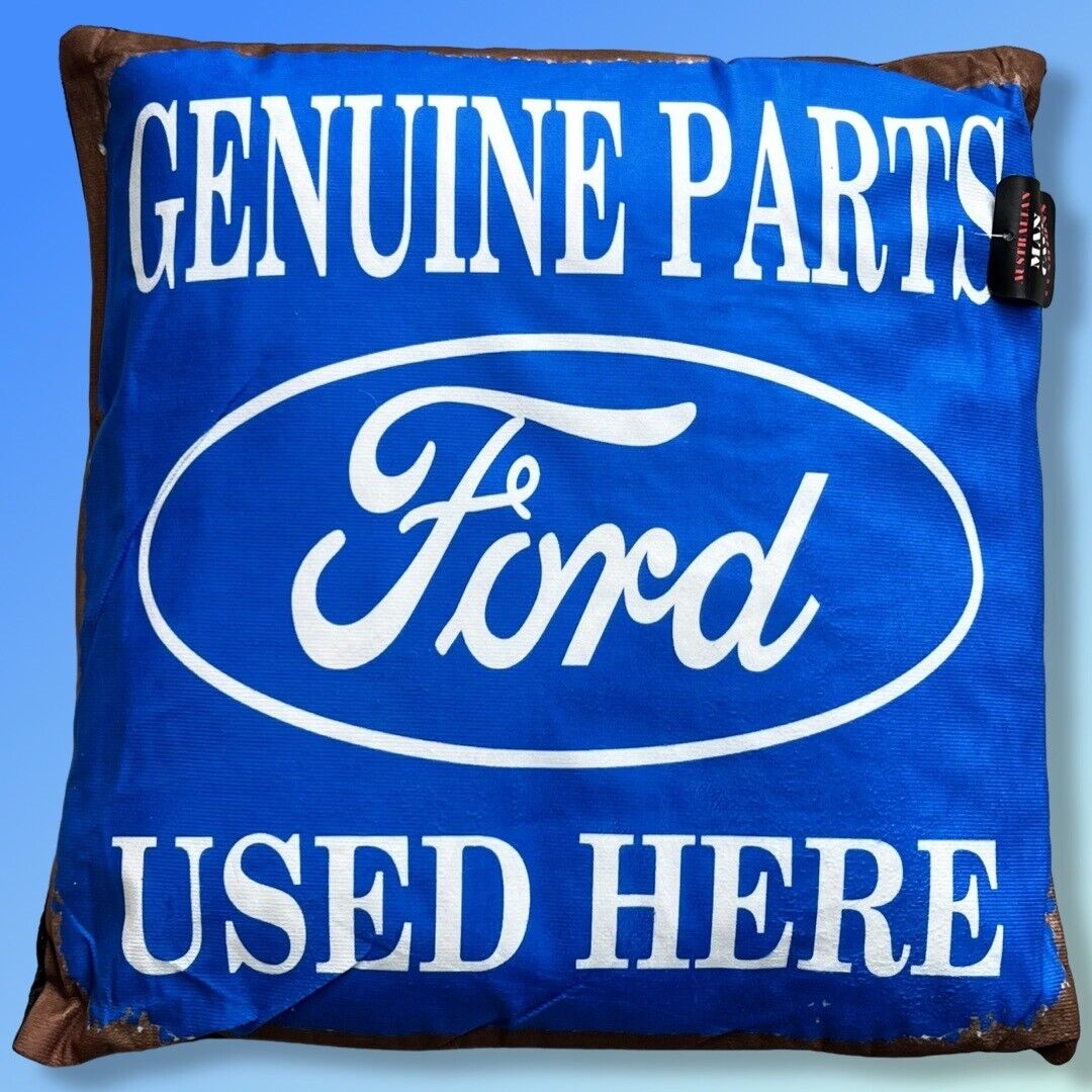 Australian Man Cave CUSHION Mancave Shed 40x40cm - FORD