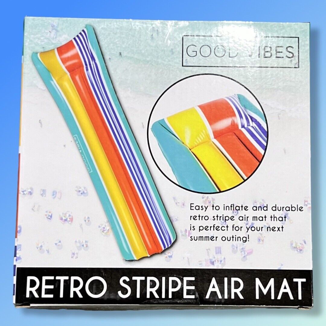 Retro Stripe Lilo Air Mat