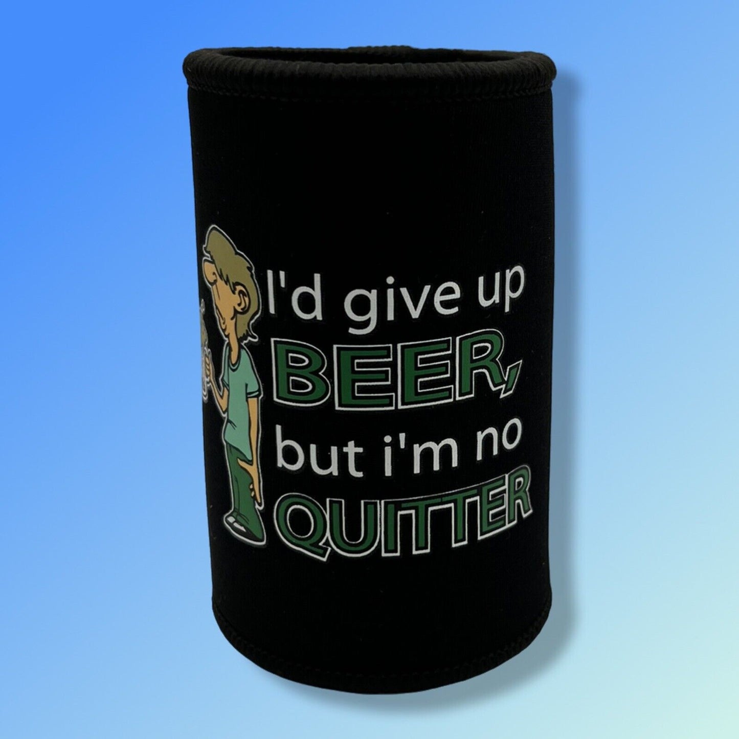 Magnetic Stubby Holder Stubbie Can Beer Bottle Drink Cooler Funny