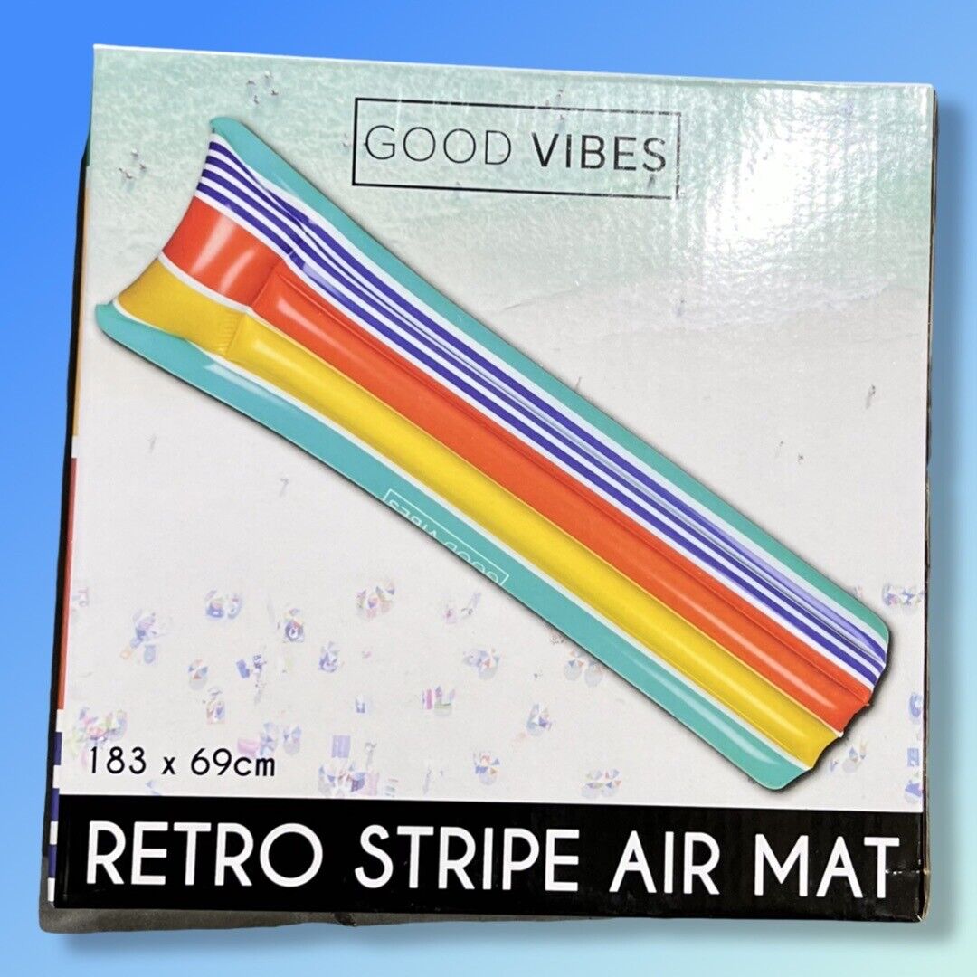 Retro Stripe Lilo Air Mat