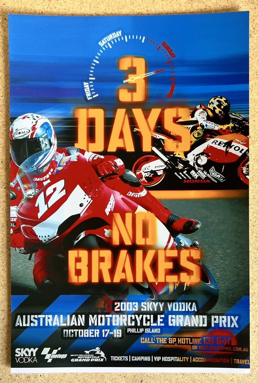 Phillip Island Motorcycle Grand Prix Prints Of Posters 89-90, 97-2000