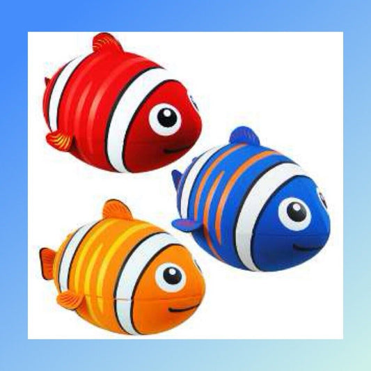 Monster Fish Football Water Play Pool Beach - BLUE