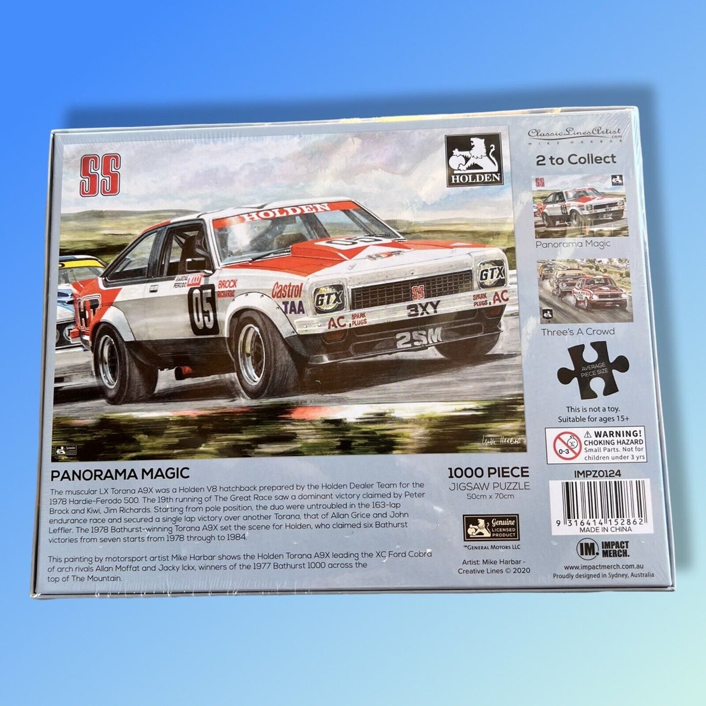 Impact Merch. Puzzle: Holden 1000 Piece Puzzle Panorama Magic Heritage