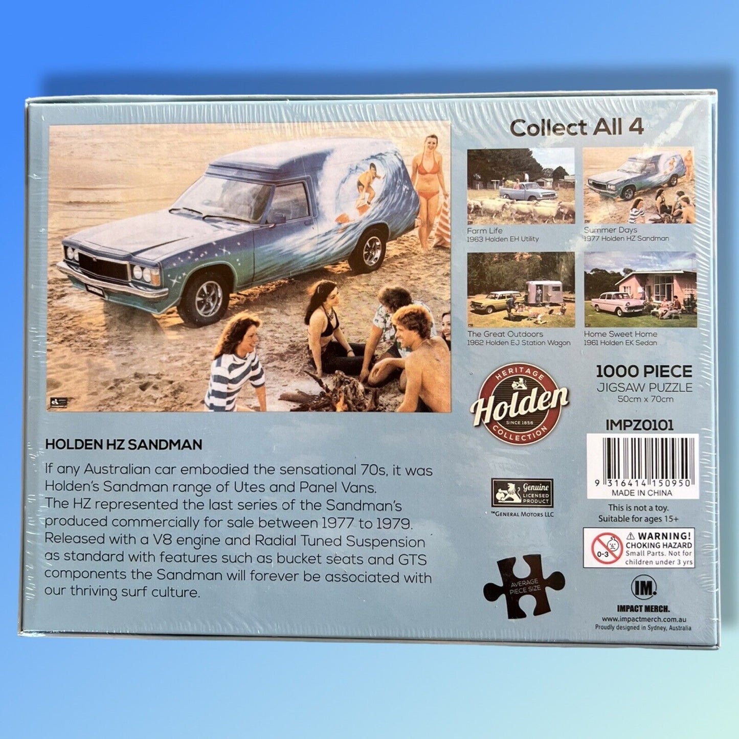 Impact Merch. Puzzle: Holden - Summer Days 1000 Piece Puzzle Heritage Collection