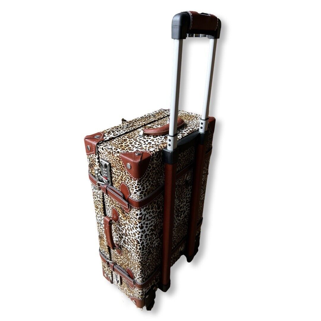 Animal Print Suitcase 2 Piece Set