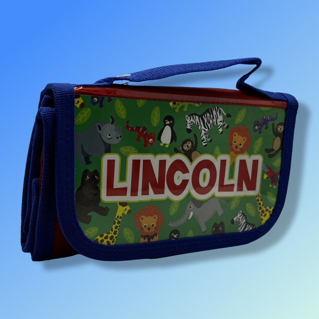 Personalised Kids Lunch Bag Insulated Foldable - LINCOLN