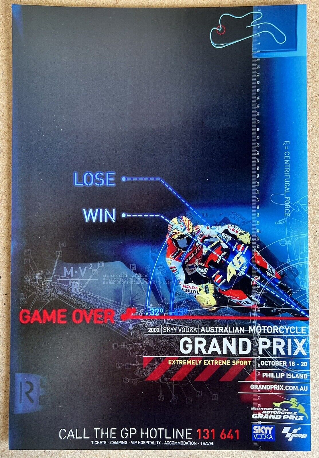 Phillip Island Motorcycle Grand Prix Prints Of Posters 89-90, 97-2000