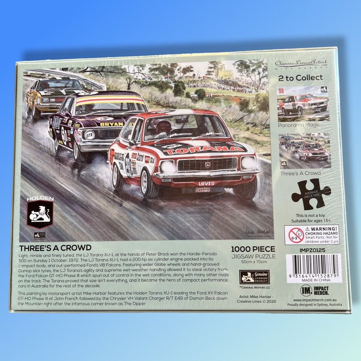 Impact Merch. Puzzle: Holden - Three’s A Crowd 1000 Piece Puzzle Heritage