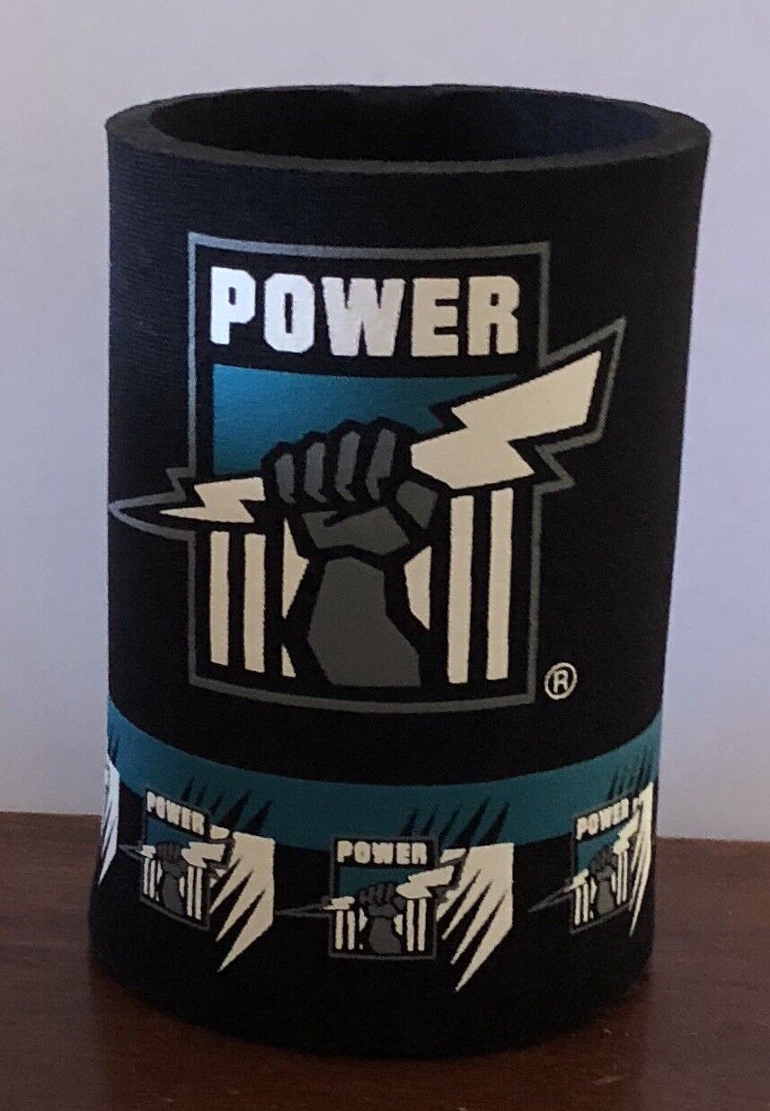 Retro Port Adelaide Power AFL Stubby Holder