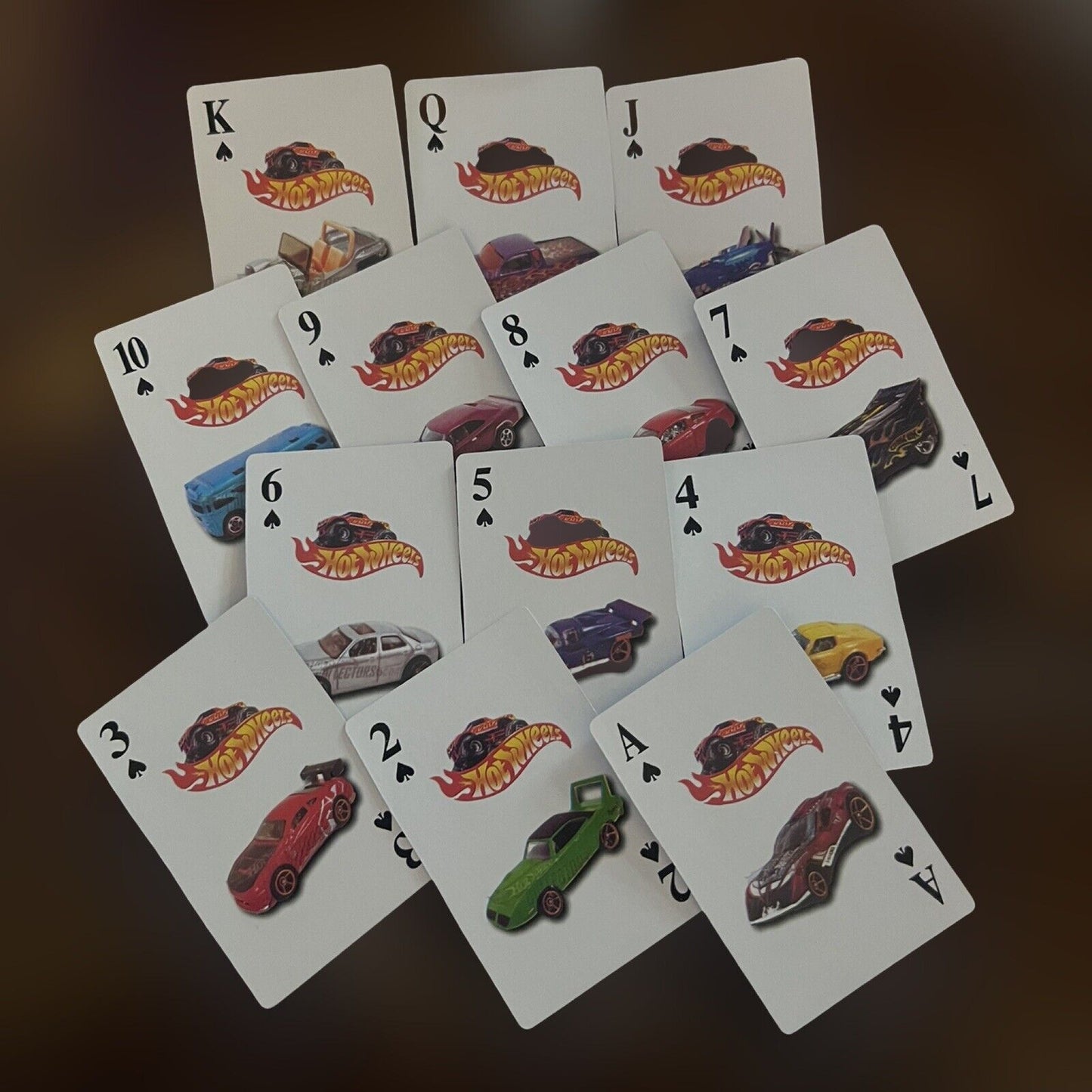 Hot Wheels Playing Cards Full Deck