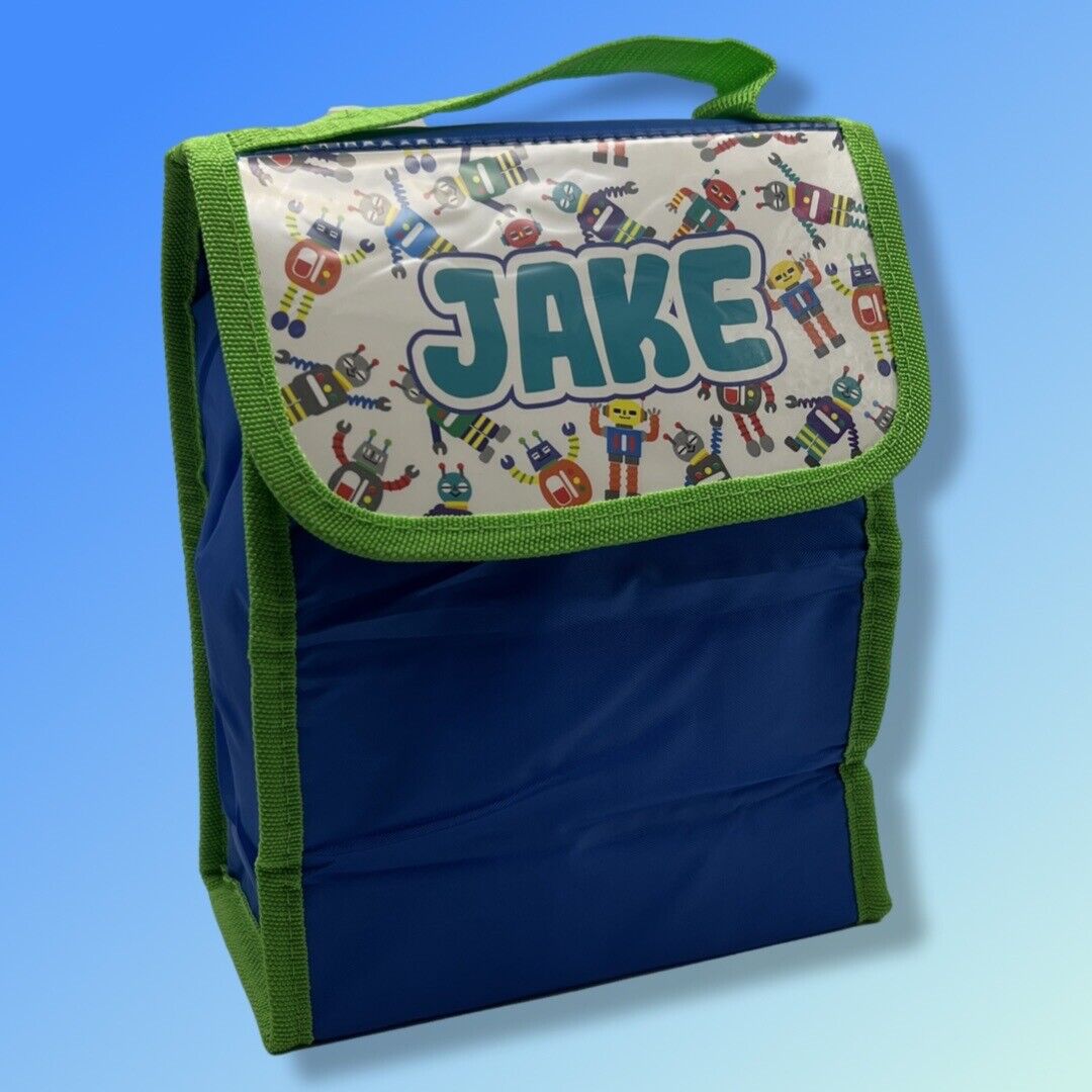 Personalised Kids Lunch Bag Insulated Foldable - JAKE