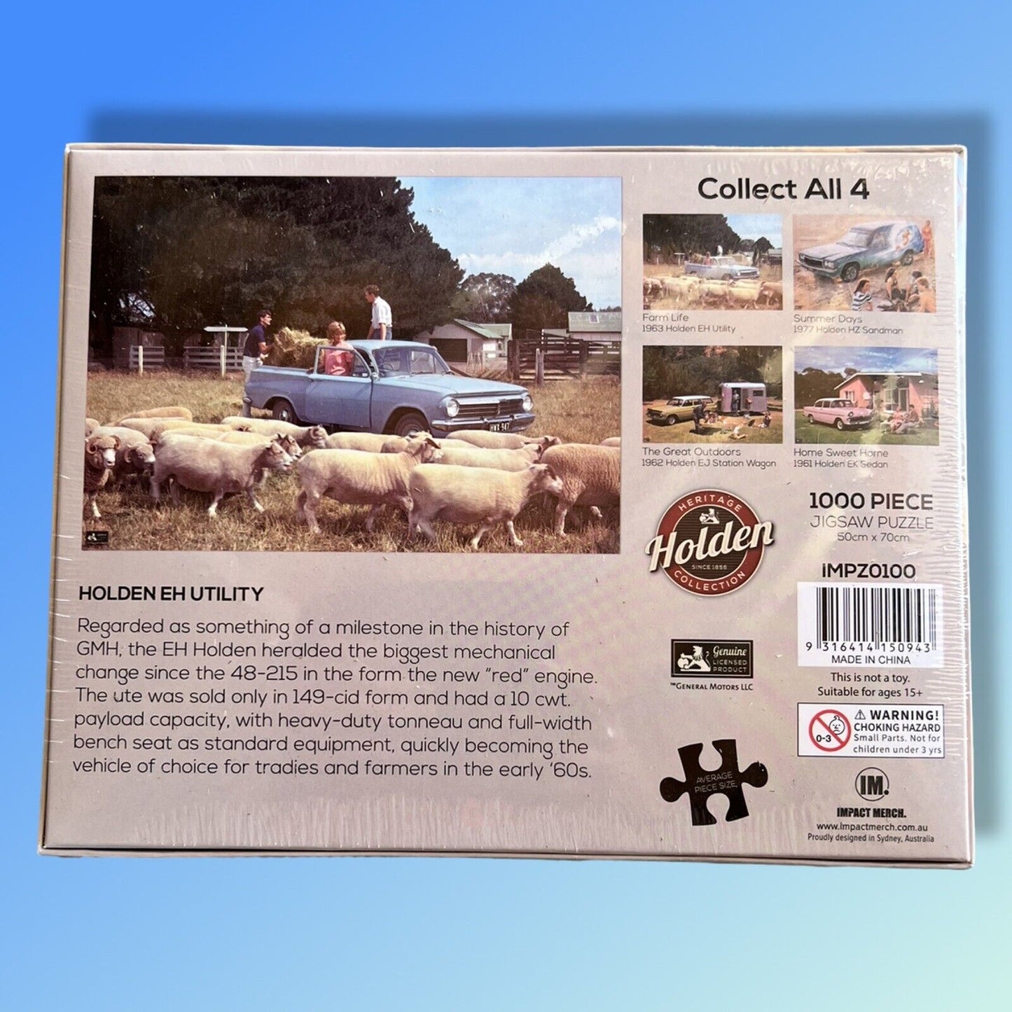 Impact Merch. Puzzle: Holden 1000 Piece Puzzle Farm Life Heritage Collection