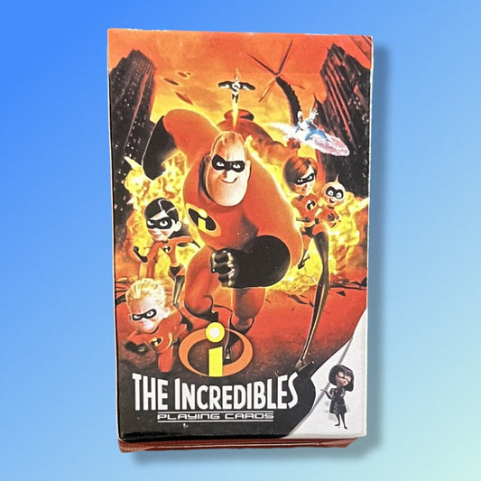 Pixar The Incredibles Playing Cards Full Deck